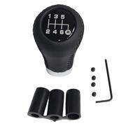 Pour Civic Pour FIT Pour CITY Pour CRV Pommeau Levier Vitesse Manuel Universel 5/6 Vitesses Manette Vitesse Point Rouge Noir levier changement vitesse(Black Line 6 Speed)