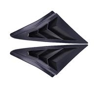 pour Civic pour Type R Hayon 2020 2021 Voiture Fenêtre Arrière Évent Latéral Obturateur Persienne Revêtement D'habillage Auto Accessoires FRTRGVUVXP(Matte Black)