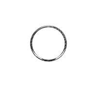 Pour Classe C W204 2007 - 2014 Démarrage Un Clic Intérieur Voiture Autocollant Décoratif Fiber Carbone Cadre D'anneau Interior Garniture Cadre
