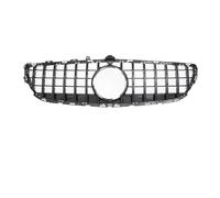 pour Classe CLS W218 2015-2018 Grille Calandre Avant GT R Style Radiateur Noire Kit Carrosserie Pare-Chocs Calandre Grille(Black)