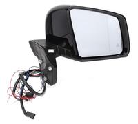Pour Classe G W463 G55 G65 G550 G500 G400 G350 1992-2012 Ensemble De Couvercle De Rétroviseur De Porte De Voiture Rabattable Electriquement(Right side)