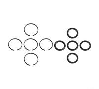 Pour clé à douille pour ensemble de bagues avec joints toriques pour outils pneumatiques en tailles de 3/8, 1/2, 3/4, 1", pour construction en métal (2,5 cm)