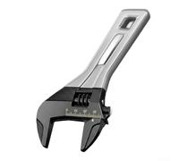 Pour clé réglable compacte conçue avec un profil de poids réduit et un meilleur équilibre pour un confort de manipulation prolongé (12,7 cm)