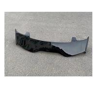 pour Clio 2 3 4 5 RS Spoiler Fibre Carbone Aileron Arrière ABS Kit Carrosserie Accessoires Aileron Coffre Arrière(Glossy Black)