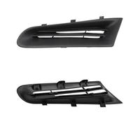 Pour Clio 2005-2009 7701208684 Grille D'aération Ouverte Phare Antibrouillard Couvercle Phare Grille Pare-chocs Avant Voiture Calandre Sport Avant Grille(Only 1 Left)