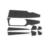 pour Clio 2006-2012 : Cache-Bouton de Commande de lève-vitre Autocollant décoratif Accessoires de décoration intérieure (Conduite à Gauche/Noir)