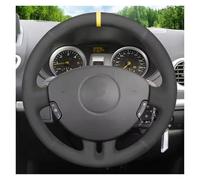 pour Clio 3 2005-2013 pour Clio 3 RS 2005-2013 Housse De Volant Cousue À La Main Housse de Volant de Voiture(Style 2)