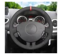 pour Clio 3 2005-2013 pour Clio 3 RS 2005-2013 Housse De Volant Cousue À La Main Housse de Volant de Voiture(Style 1)