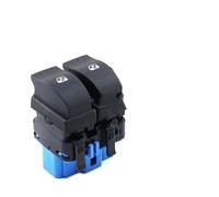 pour Clio II, Espace, Movano, Vivaro : Bouton de Commande Principal de lève-vitre électrique (référence 8200060045, 8200107772-BLEU)