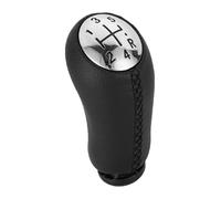 Pour CLIO MK3 3 III Pour M&EGANE MK2 Pour SCENIC MK2 Pommeau Levier Vitesse 5 Vitesses Tête Levier Vitesse Poignée Levier Vitesse 17 Mm Pommeau levier vitesse(Bright-Black)