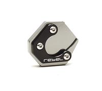 Pour CMX300 CMX500 Rebelle 2017-2021 Motos Béquille Pied Béquille Latérale Agrandisseur Plaque Rallonge CNC Plaque De Support(G)