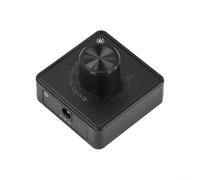 Pour commande de ventilateur Pwm avec affichage numérique et télécommande, DC 5 V/12 V/24 V, PD/QC USB-C, contrôleur de ventilateur 4 broches pour PC DIY, routeur et bloc d'alimentation, noir, avec