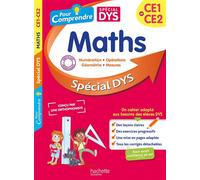 Valérie Viron, Laure Voirin – Pour comprendre DYS Maths CE1 - CE2 – Hachette Pratique