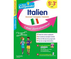 Pour comprendre Italien 5e-4e-3e LV2 - Gabrielle Kerleroux - Hachette Education - broché - Scolaire / Universitaire