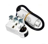 Pour compresseur Starter Switch pour réparation de mini réfrigérateurs | Pour fonction PTC, condensateur 3uF inclus, mécanisme d'arrêt automatique, processus de démarrage lisse