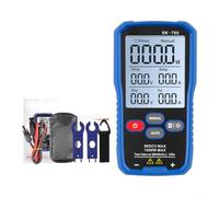 Pour compteur d'énergie solaire, testeur photovoltaïque, analyseur MPPT, 1000 W/2000 W max, écran LCD de 3,2", plage automatique/manuelle, design portable pour test de panneau solaire (SK-705)