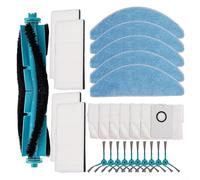 Pour Conga 7490 Immortal Home for Genesis For Conga 8290 Immortal Ultra Power Home for X Treme Brosse principale de rechange Sac de filtre Balai Chiffon Brosses latérales (B)