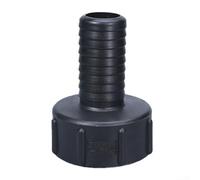 - Pour connecteur de réservoir IBC avec joint d'étanchéité - Pour anneau de robinet d'eau en plastique - Pour tuyau d'arrosage, raccord à filetage grossier - Pour réservoirs de stockage de pluie, (32