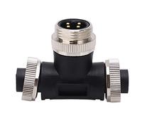 Pour connecteur NMEA 2000 T, câbles de dérivation IP67 à 4 broches, terminateur en t Multiport à 3 ports pour capteurs et actionneurs