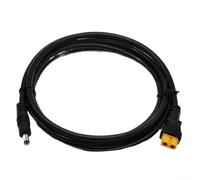 Pour connecteur XT60 vers prise DC5521 femelle 16 AWG 1,5 m pour XT60 | Câble UL 16AWG - Transmission d'énergie efficace - Résistance réduite - Pour centrales électriques portables - Panneaux