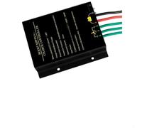 Pour contrôleur de charge d'éolienne MPPT avec boîtier en alliage d'aluminium, dimensions 93 x 84 x 21 mm, surveillance LED et support de vitesse de sortie 26 m/s (A)