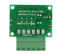 Pour convertisseur de tension PWM à 0-10 V, convertisseur D/A numérique analogique 3,3 V pour PLC pour SPS, pour fréquence 100 Hz-3 kHz, conversion de signal industrielle avec protection contre