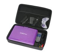 pour COOAU 11.5" Lecteur DVD Portable EVA Dur Cas Voyage Etui Housse Sac Case by Khanka