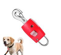 pour cordon de serrage pour chien - Boucle à libération rapide avec connexion automatique - pour connecter collier et harnais pour promenades de jardin