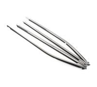 Pour Corolla 2015 2016 2017 2018 2019 Moulures De Vitres De Voiture Garnitures D'étanchéité 4 Pièces Joint Porte latérales Voiture(Chrome)