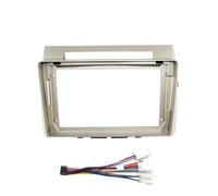 pour Corolla pour Verso 2004 2005 2006 2007 2008 2009 Kit Montage sur Tableau Bord Façade Radio 2 DIN 9 Pouces DVD GPS MP5 Cadre Panneau Cadre Panneau(Câble de Cadre)