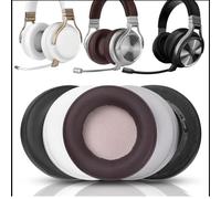 pour Corsair Virtuoso RGB Wireless SE Coussinets d'oreilles Coussinets d'oreillettes Casque d'écoute Coussinets d'oreillettes Coussinets d'oreillettes Remplacement (Black)