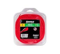 Pour Coupe-Bordure Af 3.3, 3 M X 15 Mm Rond Torsadée, Rouge, 3-3015 1082-U