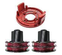 Pour coupe-bordures AL-KO GTE 350 / GTE 450 / GTE 550, 6 bobines de fil + 1 capuchon de bobine, bobine 112966-8 - 2 capuchons de bobine