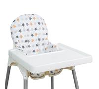 pour coussin de chaise haute IKEA, pour coussin Antilop IKEA, coussin de chaise haute pour Antilop, coussin de chaise haute pour chaise haute Antilop IKEA (étoiles colorées)