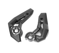 Pour couvercle de stator de moteur pour Ninja 650 Z650 2017-2022 cadre couvercle latéral capot panneau carénage garde protecteur pour moto(ABS Carbon Fiber)
