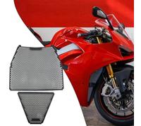 pour couverture Grille Radiateur Noire pour Ducati pour panigale S 18-20 | Protection , prévient les dommages, prolonge la durée de vie, réduit les coûts, fit pour panigale V4