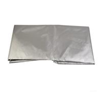 pour couverture Isolante pour ibc avec Rabats Accès Robinet | Double action chaud froid, blocage UV, prolonge durée de vie cuve, gris discret, extérieur