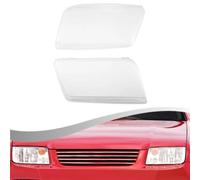 pour couverture Lentille Transparente Anti-Rayures Gauche Droite | Matériau PC pour robuste, clair comme , résistant aux chocs, remplacement direct, paire gauche droite
