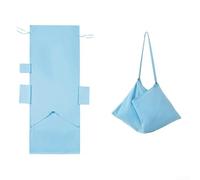 pour couverture Plage Anti-Glisse Nylon Léger pour Transat (Green mint) | Design anti- pour glisse avec attaches, léger et pliable, rangement pour facile, protège votre transat, usage extérieur