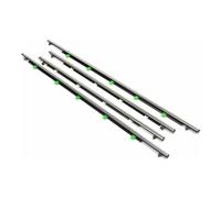 Pour CR-V 2007-2011 Joints D'étanchéité De Vitres Extérieures Chromés Noirs D'Étanchéité Vitre Voiture