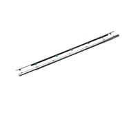 Pour CR-V MK3 2007-2011 Bande D'étanchéité Pour Vitre De Porte De Voiture Bande D'étanchéité Chromée Bande D'étanchéité Étanche WEFOLEN(Plating Rear 2pcs)
