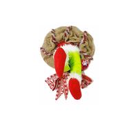 Pour créatif drôle de Noël voleur jambe couronne toile de-Petit