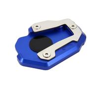 Pour CRF1100L Africa Twin/L4 2020 2021 Motos Béquille Pied Béquille Latérale Agrandisseur Plaque Rallonge CNC Plaque De Support(Bleu)
