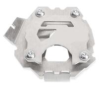 Pour CRF1100L CRF 1100 L Pour Africa Twin Pour Adverture ADV Pour Sports 2019-2021 Béquille Latérale Agrandir Béquille Support Coussinet Coque Moto Pied Béquille Latérale Pad(Silver b)