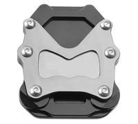 Pour CRF1100L Pour Africa Twin 1100 Pour Adventure Pour Sports 2020 2021 CNC Béquille Latérale Agrandisseur Béquille Plaque Coussinet Moto Pied Béquille Latérale Pad(Titanium)