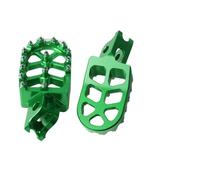 Pour CRF150R 2007-2022 Pour CRF250R 2004-2022 Pour CRF250X 2004-2017 Accessoires Remplacement Universels Pour Repose-pieds Moto Cale Pied Moto(Green)