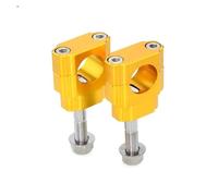 pour CRF250R pour CRF450 pour CR125 pour CR250 2002-2010 2011 2012 2013 2014 28 Mm Moundbar Mount Pramp Guidon Kit Riser(M12 Gold)
