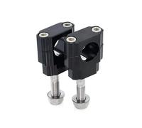 pour CRF250R pour CRF450 pour CR125 pour CR250 2002-2010 2011 2012 2013 2014 28 Mm Moundbar Mount Pramp Guidon Kit Riser(M12 Black)