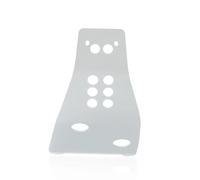 pour CRF300L pour CRF 300L 2021 2022 2023 2024 2025 Protection du Châssis du Moteur De La Moto Plaque De Protection Inférieure Couvercle Protection sous Moteur(Silver)