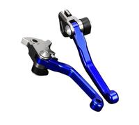 pour CRF450R pour CRF 450R pour CRF-450R pour CRF 450 R pour CRF-450 R pour CRF450 R Poignées Pliables Pivotantes Leviers Embrayage Frein Kit Levier Embrayage Levier Frein Moto(Blue)